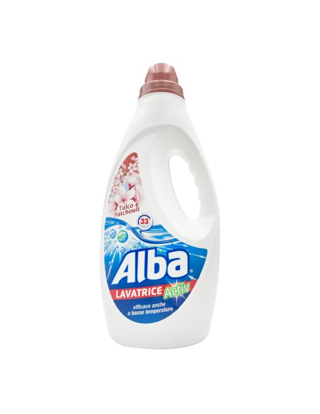 offerta Alba Lavatrice Activ Detersivo Liquido Fragranza Talco e Patchouli 33 Lavaggi 1850 ml