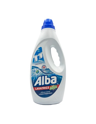 offerta Alba Lavatrice Activ Detersivo Liquido Classico 33 Lavaggi 1850 ml