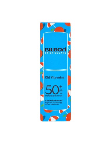 offerta Bilboa Ohi Vita-mina Stick Solare 50+ Protezione Molto Alta Multivitaminico 10 ml