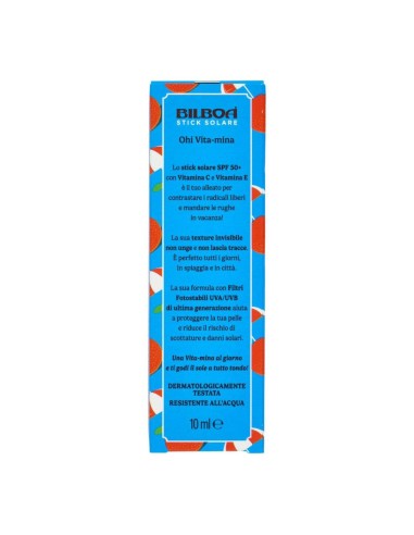 offerta Bilboa Ohi Vita-mina Stick Solare 50+ Protezione Molto Alta Multivitaminico 10 ml