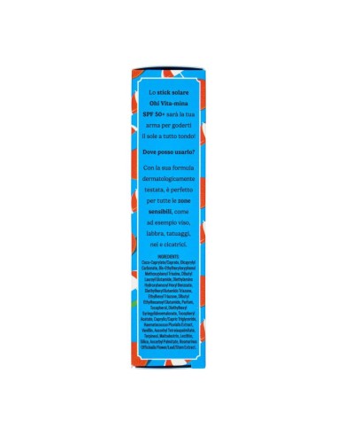 offerta Bilboa Ohi Vita-mina Stick Solare 50+ Protezione Molto Alta Multivitaminico 10 ml