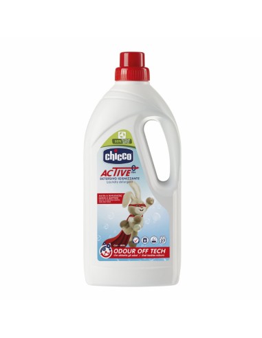 offerta Chicco Active Detersivo Liquido Bucato Igienizzante 1500 ml
