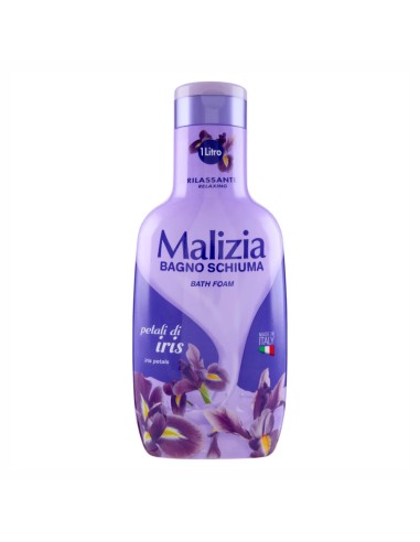 offerta Malizia Bagnoschiuma Rilassante con Petali di Iris 1000 ml