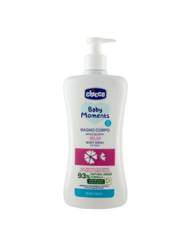 offerta Chicco Baby Moments 0m+ Bagno Corpo Relax Senza Lacrime 500 ml