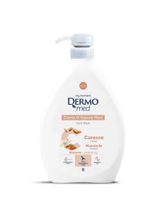 Dermomed Carezza Crema di Sapone Liquido Mani Fragranza Mango 1000 ml