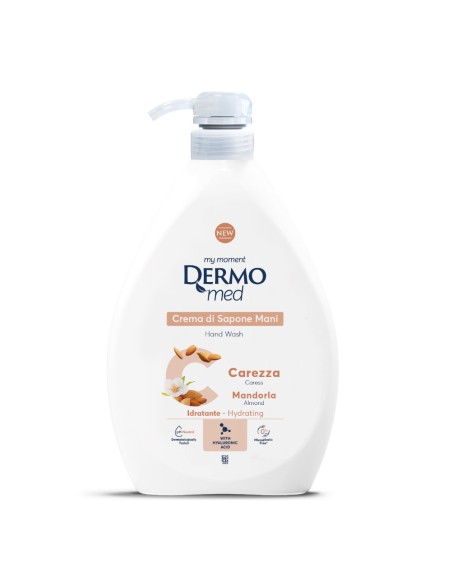 offerta Dermomed Carezza Crema di Sapone Liquido Mani Fragranza Mango 1000 ml