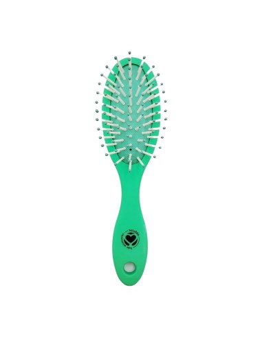 offerta Setablu Funny Mini Spazzola per Capelli Forma Ovale Colore Verde 1 Pz