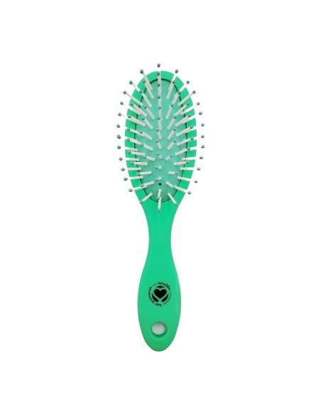 offerta Setablu Funny Mini Spazzola per Capelli Forma Ovale Colore Verde 1 Pz