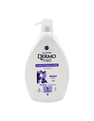 offerta Dermomed Relax Crema di Sapone Liquido Mani Fragranza Iris 1000 ml