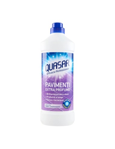 offerta Quasar Efficacia Professionale Detergente Pavimenti Extra Profumo 1000 ml