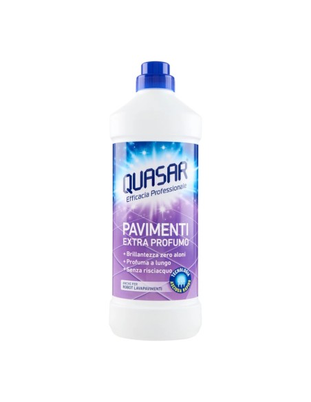 offerta Quasar Efficacia Professionale Detergente Pavimenti Extra Profumo 1000 ml