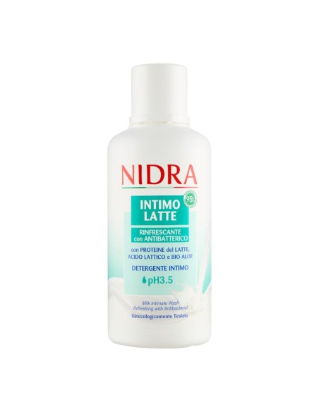 offerta Nidra Intimolatte Rinfrescante con Antibatterico e Proteine del Latte 500 ml