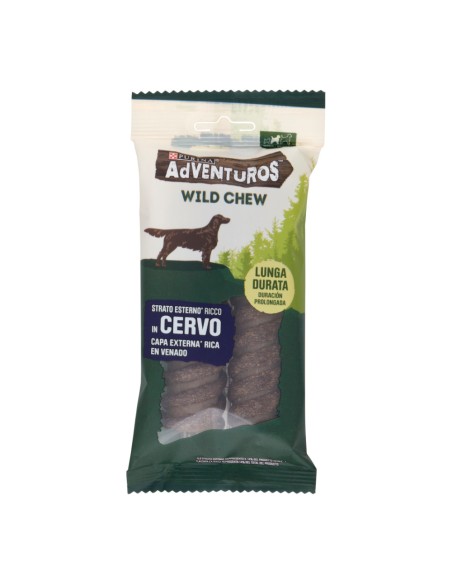offerta Purina Adventuros Wild Chew Cervo Snack Masticabile per Cani di Taglia Media 200 g SCADENZA 31/07/2026