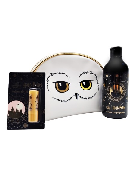 offerta Harry Potter Set Regalo Hogwarts Pochette Edvige con Gel Doccia e Balsamo Labbra SCADENZA 31/07/2026