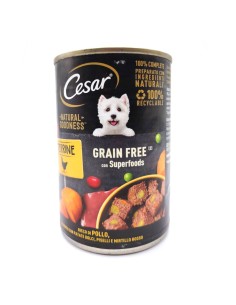 Cesar Natural Godness CIbo Umido per Cani Ricco di Pollo 400 g SCADENZA 08/07/2026