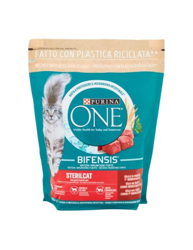 offerta Purina One Bifensis Sterilcat Cibo Secco per Gatti Sterilizzati Ricco di Manzo 800 g SCADENZA 31/08/2026