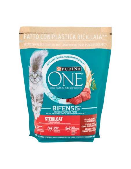 offerta Purina One Bifensis Sterilcat Cibo Secco per Gatti Sterilizzati Ricco di Manzo 800 g SCADENZA 31/08/2026