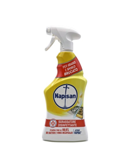 offerta Napisan Spray Sgrassatore Disinfettante Superfici Azione Rapida 740 ml SCADENZA LUGLIO 2026