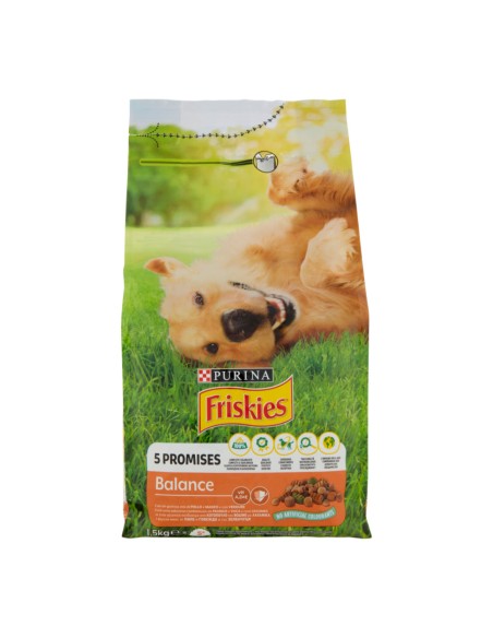 offerta Purina Friskies Balance Cibo Secco per Cani con Pollo Manzo e Verdure 1,5 Kg SCADENZA 31/08/2026