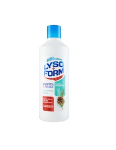 Lysoform Disinfetta e Pulisce Detergente per Pavimenti Freschezza Alpina 1100 ml SCADENZA 17/05/2026