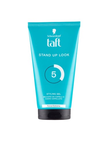 offerta Schwarzkopf 5 Stand Up Look Styling Gel Capelli Forza Estrema 0% Alcool 150 ml