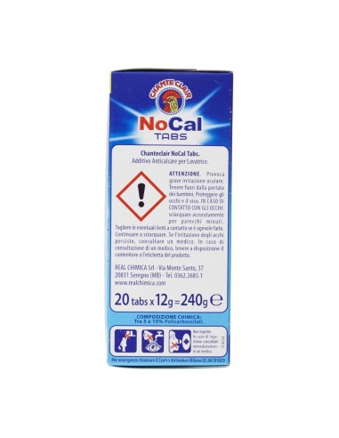 offerta Chanteclair NoCal Tabs Anticalcare 3in1 per Lavatrice 20 Pz