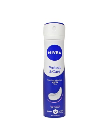 offerta Nivea Protect & Care Deodorante Spray Anti-Traspirante 0% Alcool 150 ml
