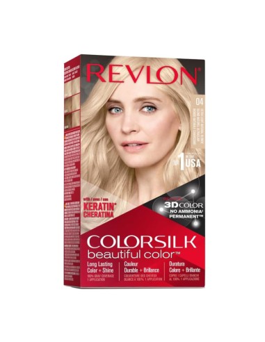 offerta ColorSilk Beautiful Color Tinta Permanente Senza Ammoniaca 04 Biondo Naturale Chiarissimo