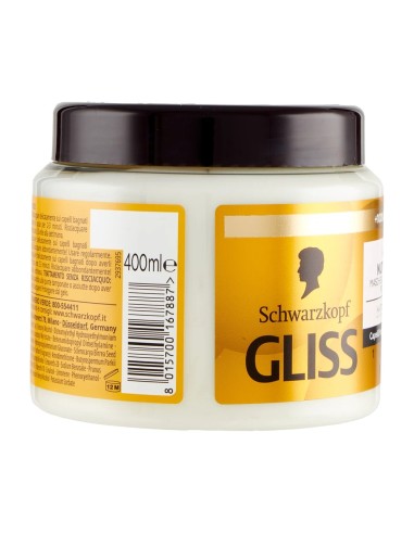 offerta Schwarzkopf Gliss 4in1 Nutriente Maschera Bond-Building per Capelli Fragili 400 ml