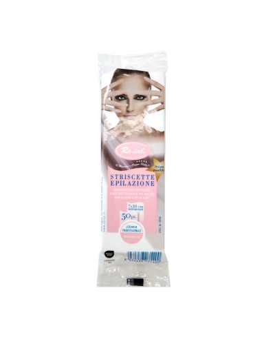 offerta Roial Strisce Epilazione 7x20 cm Tessuto Non Tessuto 50 Pz