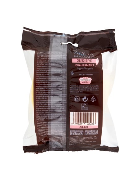 offerta Arix Aqua Massage Sensitive Spugna Bagno Corpo Extra Delicata Ipoallergenica 1 Pz
