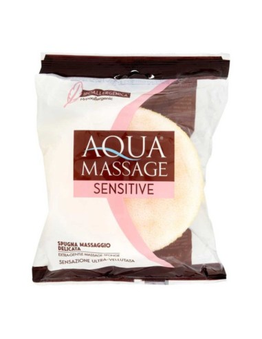 offerta Arix Aqua Massage Sensitive Spugna Bagno Corpo Massaggio Delicata Ipoallergenica 1 Pz