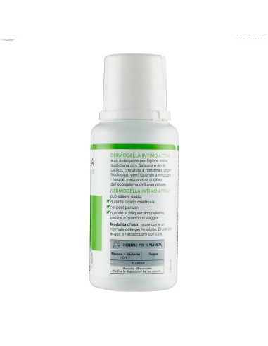 offerta Dermogella Detergente Intimo Attiva pH 4,5 Acido Lattico 200 ml