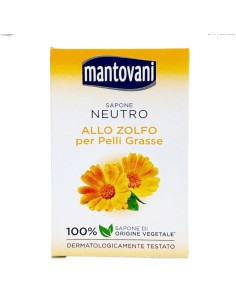 Mantovani Sapone Solido Neutro allo Zolfo e Vitamina H...