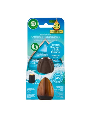offerta Air Wick Ricarica per Diffusore Elettrico Infusi con Oli Essenziali Brezza Oceanica 20 ml