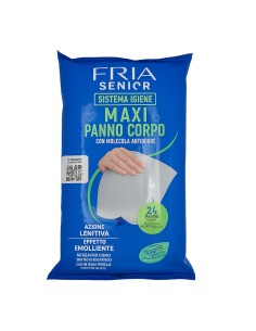 Fria Senior Sistema Igiene Maxi Panno Corpo con Molecola Anti Odore 24 Pz