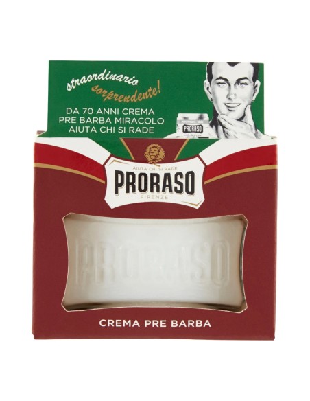 offerta Proraso Crema Pre Barba Dura con Olio di Sandalo e Burro di Karité 100 ml