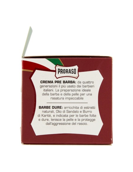 offerta Proraso Crema Pre Barba Dura con Olio di Sandalo e Burro di Karité 100 ml