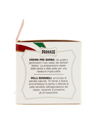offerta Proraso Crema Pre Barba Pelli Sensibili con Avena e Tè Verde 100 ml