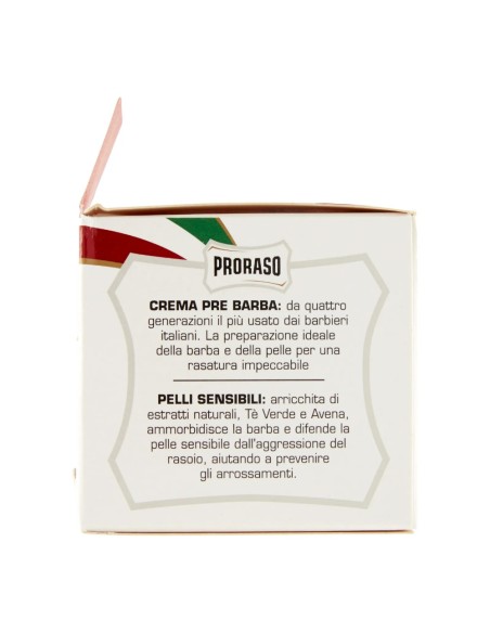 offerta Proraso Crema Pre Barba Pelli Sensibili con Avena e Tè Verde 100 ml