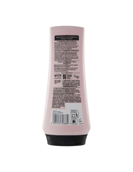 offerta Schwarzkopf Gliss Slipt Hair Miracle Balsamo Capelli con Doppie Punte 200 ml