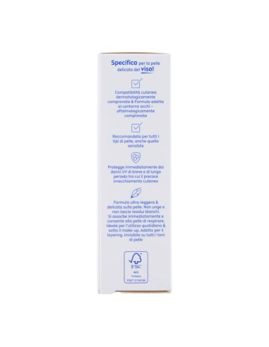 offerta Nivea Sun UV Viso Specialist Fluido Quotidiano Invisibile 50+ Molto Alta 40 ml