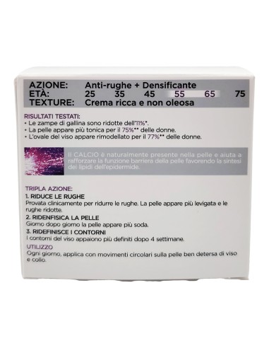 offerta L'Oreal Paris Attiva Anti Rughe 55+ Crema Viso Trattamento Densificante Giorno 50 ml