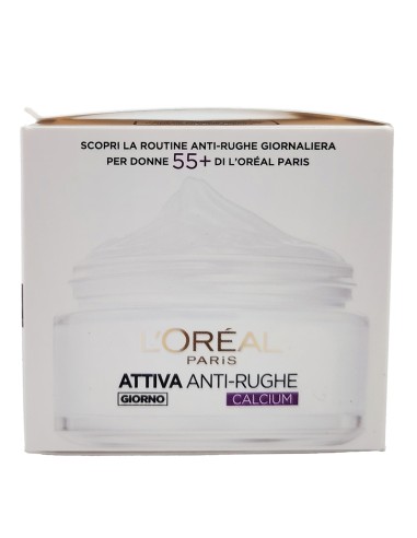 offerta L'Oreal Paris Attiva Anti Rughe 55+ Crema Viso Trattamento Densificante Giorno 50 ml