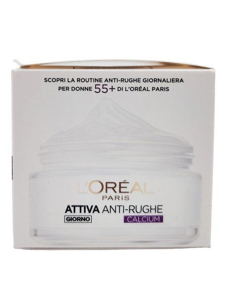 offerta L'Oreal Paris Attiva Anti Rughe 55+ Crema Viso Trattamento Densificante Giorno 50 ml