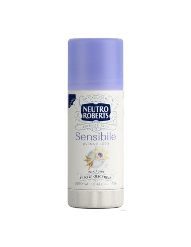 offerta Neutro Roberts Sensibile Deodorante Stick Avena e Loto 40 ml