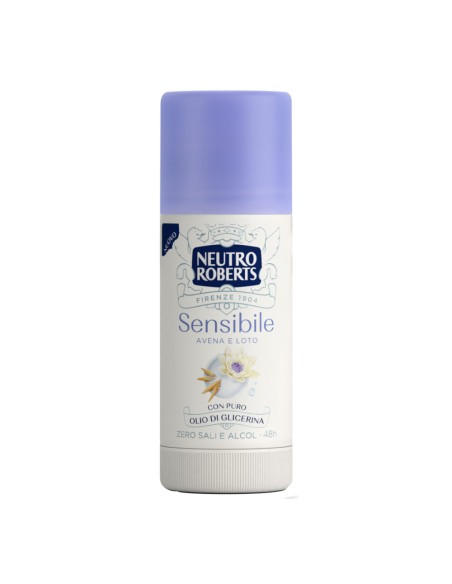 offerta Neutro Roberts Sensibile Deodorante Stick Avena e Loto 40 ml