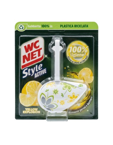 offerta Wc Net Style Active Tavoletta WC Decorata Fragranza Yellow Explosion 1 Pz