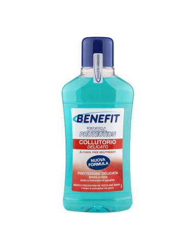 offerta Benefit Total Protection Collutorio Delicato Senza Alcol 500 ml