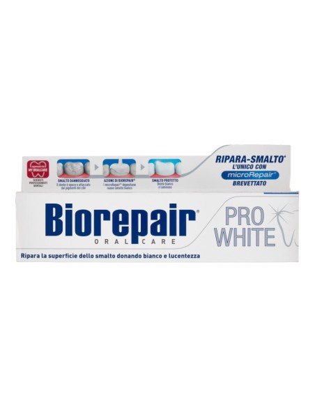 offerta Biorepair Oral Care Dentifricio Pro White Smalto Bianco e Riparato 60 ml